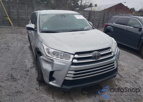 2018 Toyota Highlander Le from USA, damaged, VIN 5TDBZRFHXJS886312